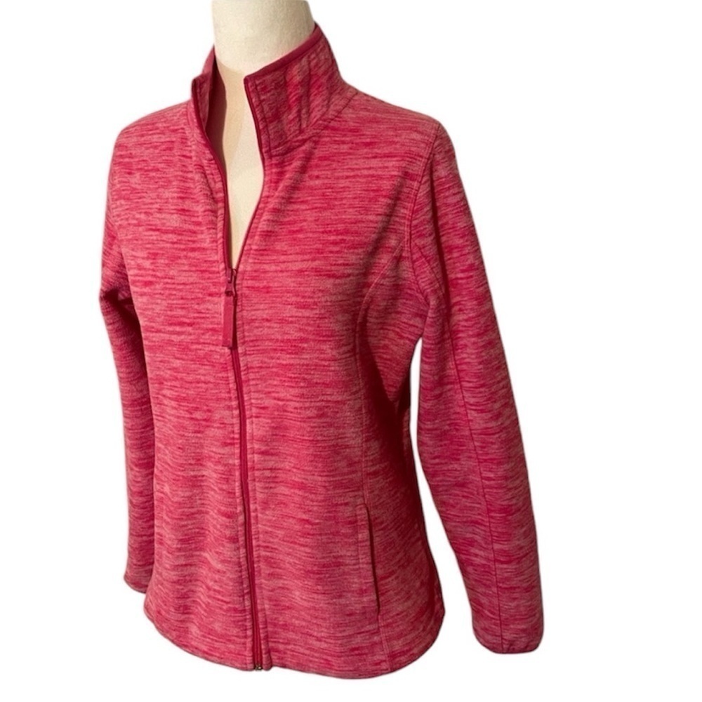 Made for Life Ladies Zip up Sweater, Small, Pink,  EUC - Picture 3 of 12
